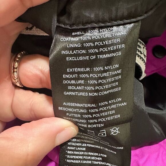 Orage Women’s Purple Ski Jacket - Picture 5 of 10